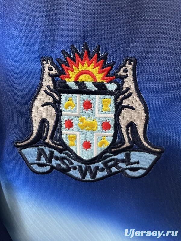2025 NSW Blues Navy with Blue Gradient Jersey