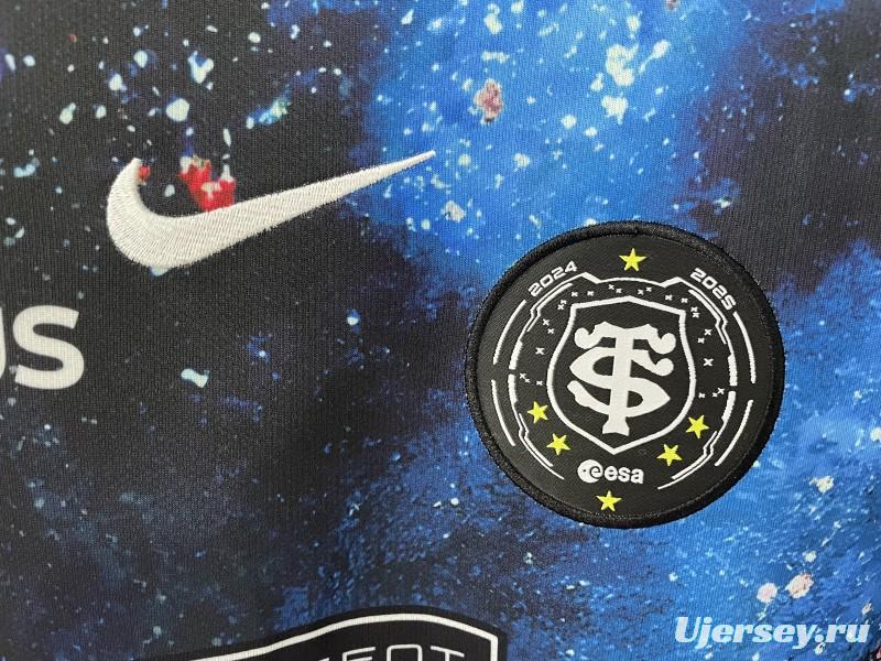 25/26 Toulouse Black with Blue Galaxy Nebula Jersey