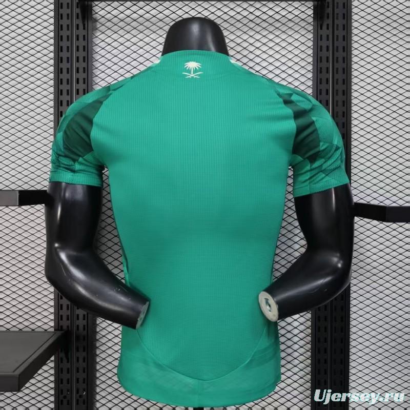 Player Version 2025 Saudi Arabia Home Jersey