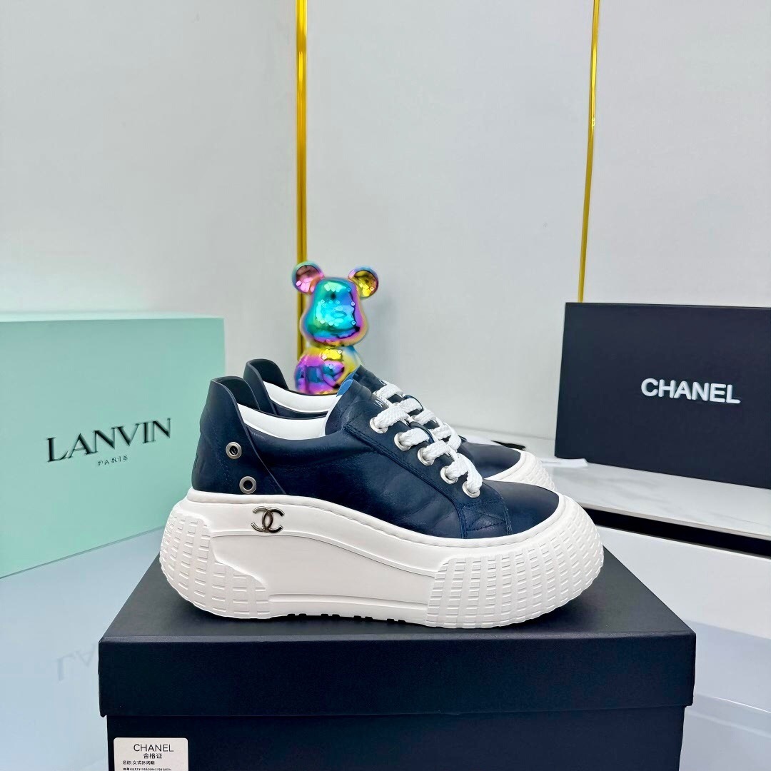 Chanel 2025 SS Panda Loafers Casual Sports Shoes - LY00330