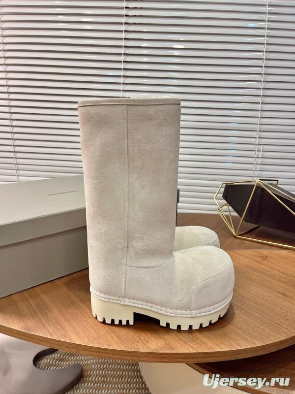 Balenciaga 2025 SS Oversized Platform Snow Boots with High Heel - AS00570