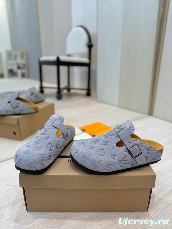 Louis Vuitton Louis Vuitton × BIRKENSTOCK Boston Soft Sole Mule Slippers - KFY00300