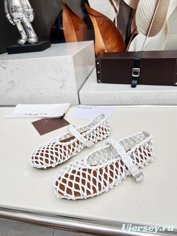 Alaia Handwoven Ballet Dance Shoes with 0.8CM Inner Height - LY00280