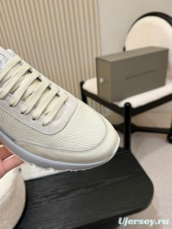 Brunello Cucinelli Casual Sneakers with Seasonal Colors and Leather Lining - KFY00320