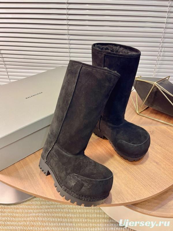 Balenciaga 2025 SS Oversized High Heel Snow Boots - AS00570
