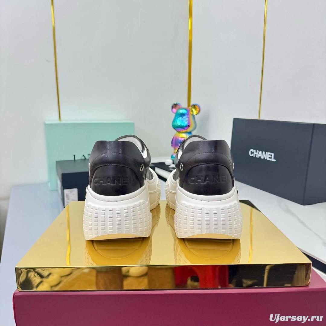 Chanel 2025 SS Panda Loafers Fashion Sneakers - LY00330
