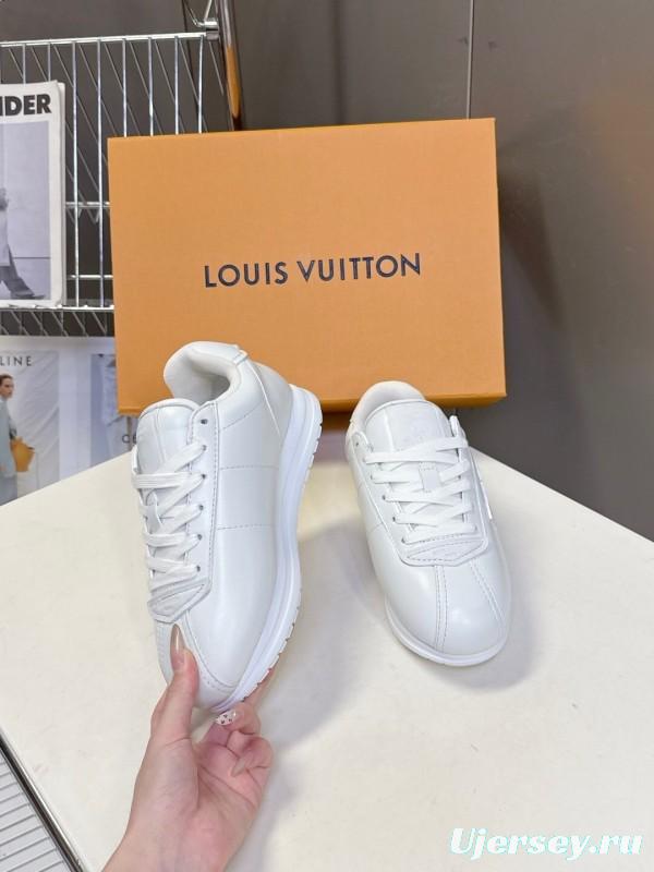 Louis Vuitton LV x Pharrell Williams Runway Platform Sneakers Retro Running Shoes - KFY00380