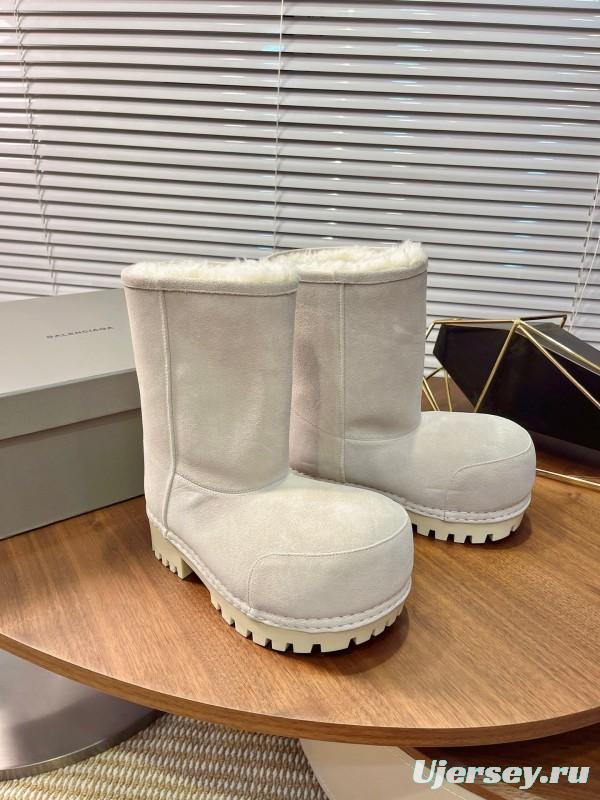 Balenciaga 2025 SS Oversized High Heel Snow Boots - AS00520
