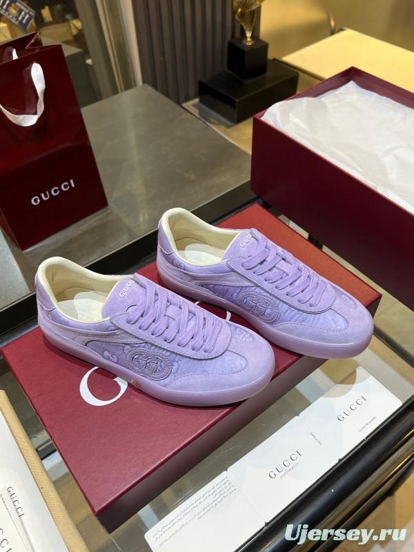 Gucci 2025 SS Couple Edition Trainer Sneakers; Forrest Gump Shoes; Athletic Footwear - AS00280