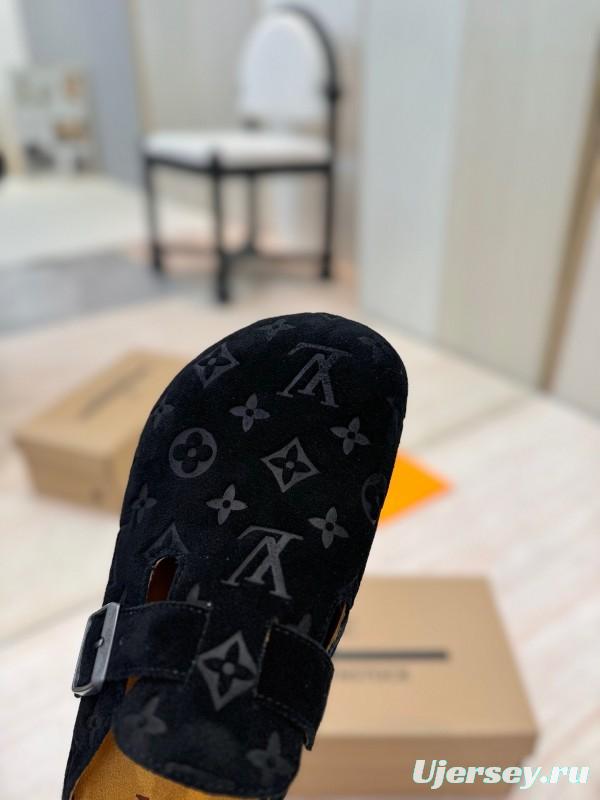Louis Vuitton Louis Vuitton × BIRKENSTOCK Boston Soft Sole Mule Slippers - KFY00300
