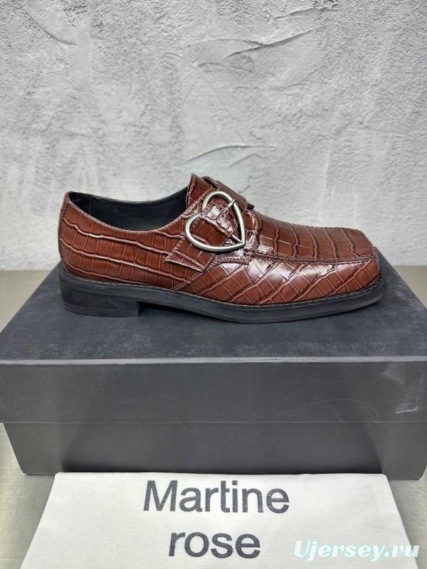 Adidas 2025 SS Square Toe Derby Shoes with Chain Buckle - KFY00420