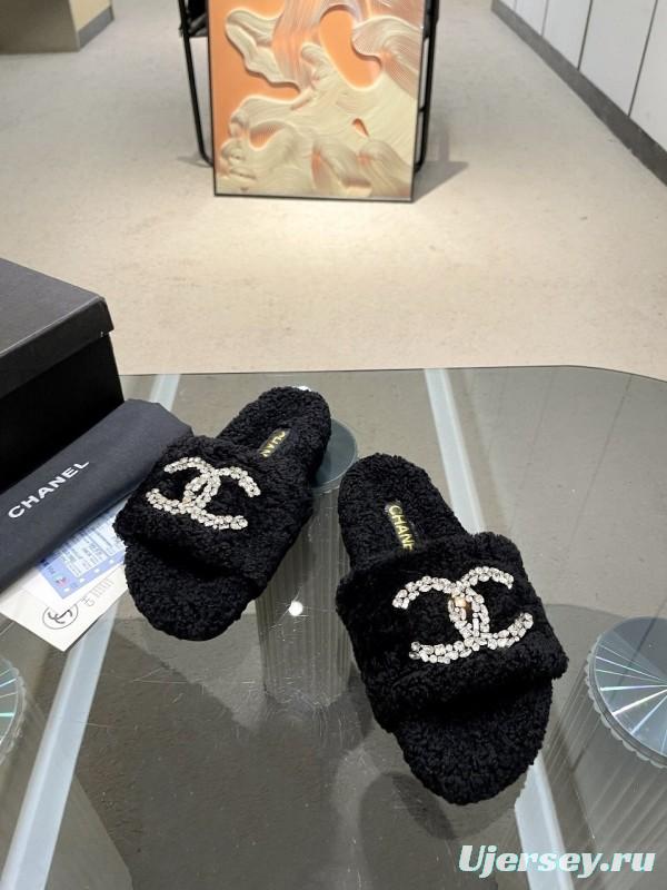Adidas 2025/SS New Wool Slippers Soft Fine Wool - Model