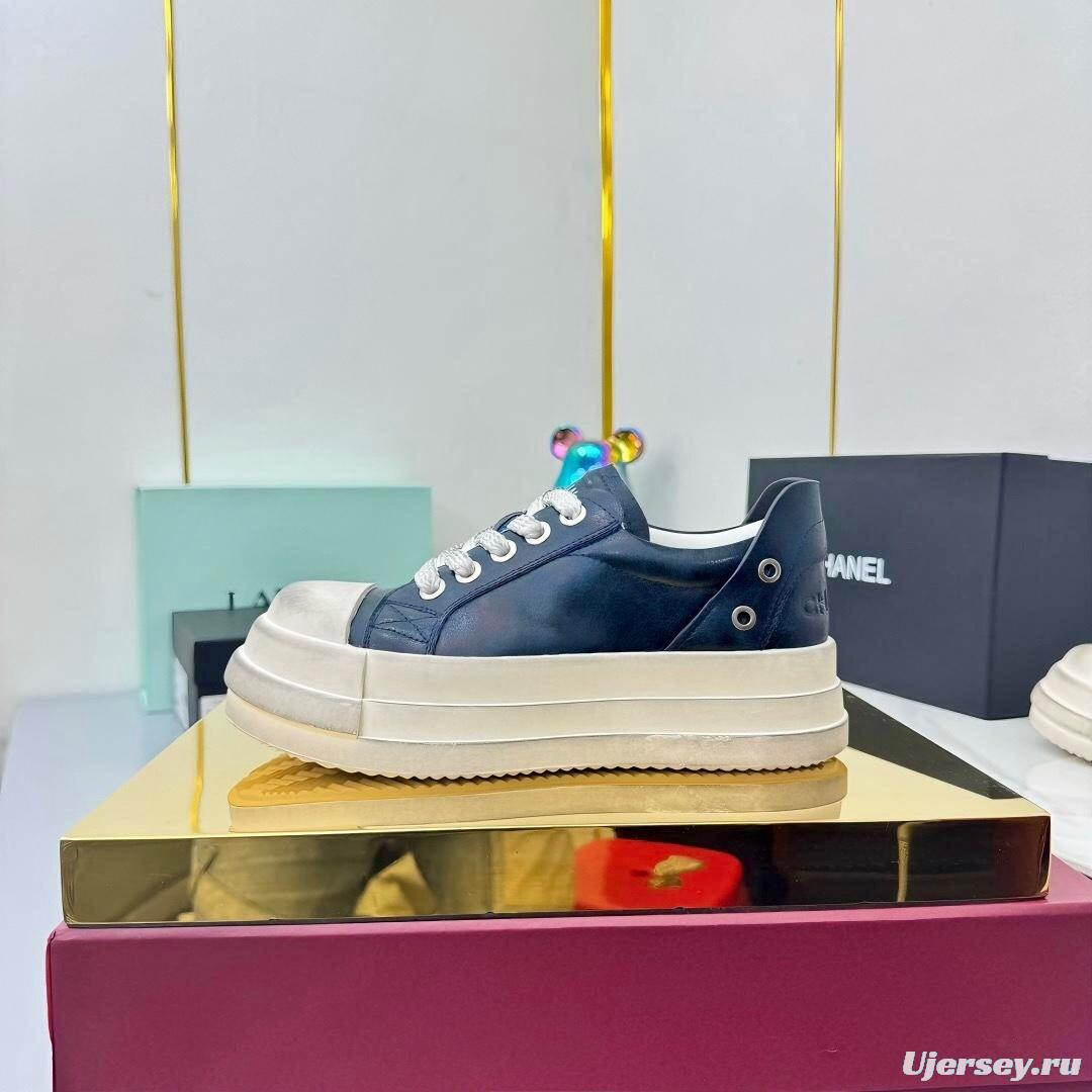 Chanel 2025 SS Classic Panda Dirty Sneakers Bread Shoes - LY00330