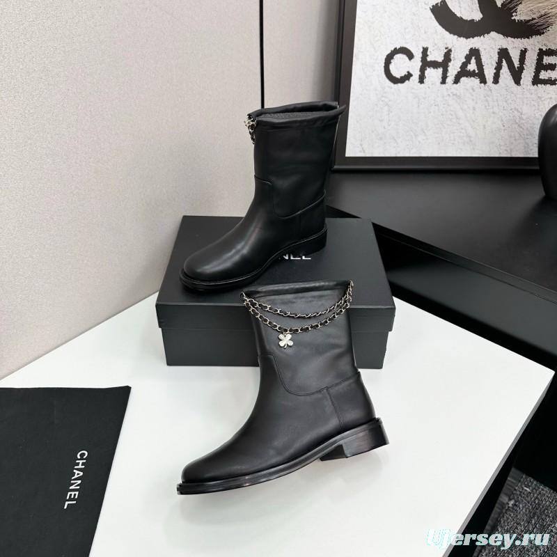 Chanel 2025 SS Short Boots Essential Fall Winter Item - LY00420