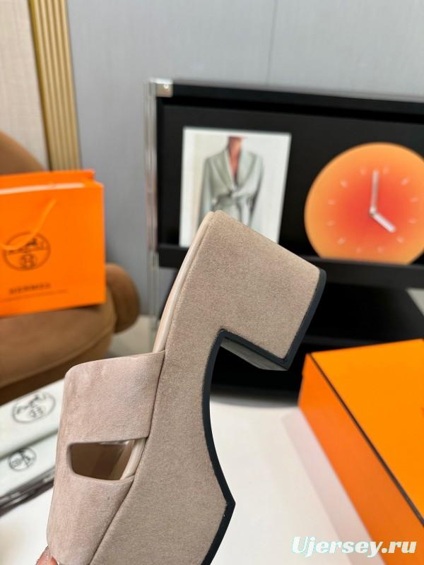 Adidas 2025 SS H-Love Classic Waterproof Platform Wedge Heel Thick Sole Sandals - LY00