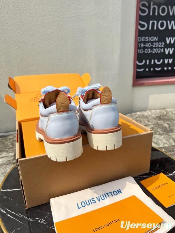 Louis Vuitton REMIX Lace-Up Derby Hiking Shoes - LY00340