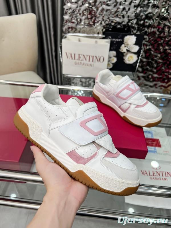 Valentino Joie de Jouer Series Hook-and-Loop Platform Sneakers - AS00360