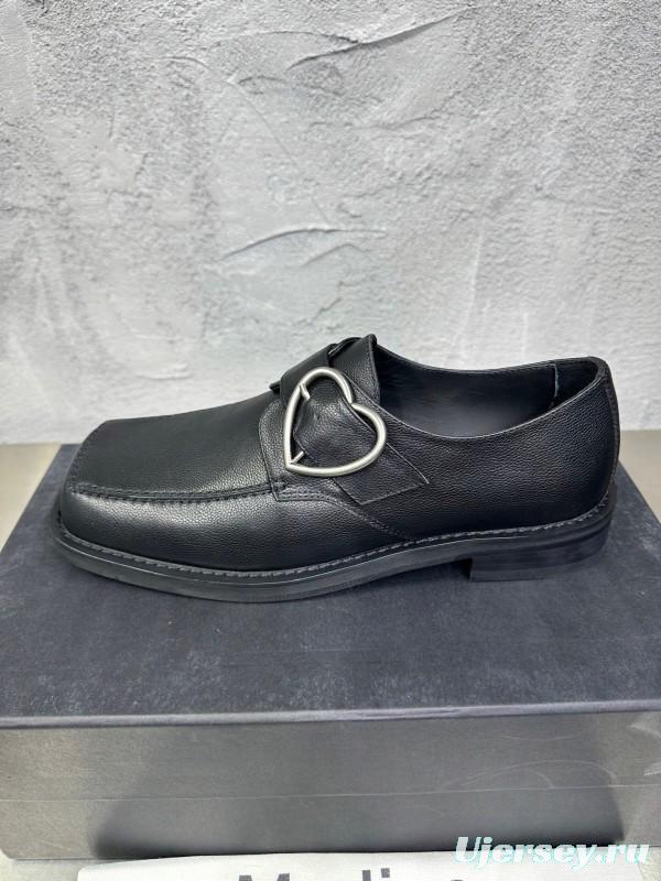 Adidas 2025 SS Square Toe Derby Shoes with Chain Buckle - KFY00420