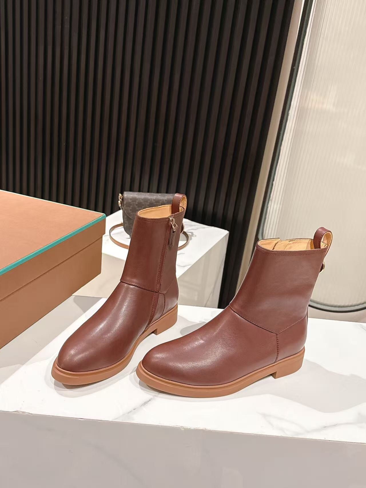 Loro Piana Fall/Winter 2025 Classic Old Money Style Ankle Boots - LY00370/LY00410