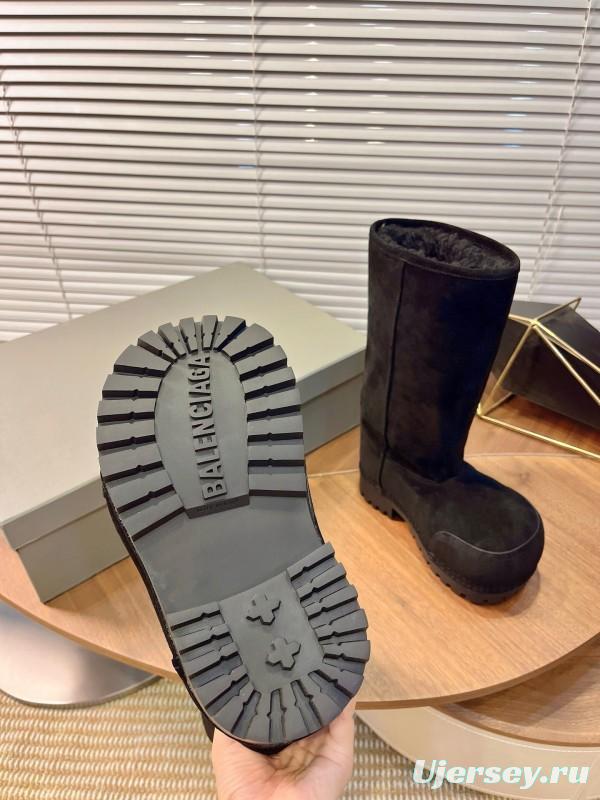 Balenciaga 2025 SS Oversized High Heel Snow Boots - AS00570