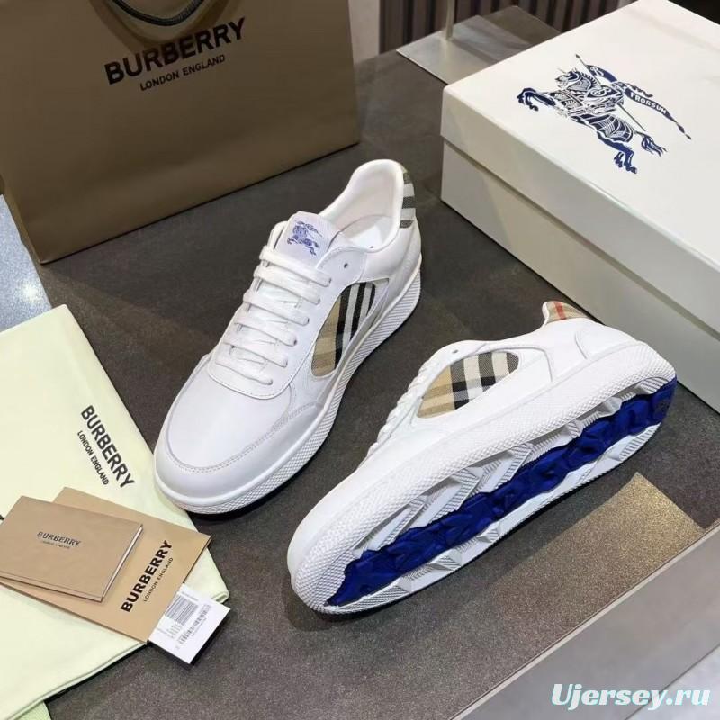 Burberry 2025/SS Italian-Made Sneakers with Equestrian Knight Label - KFY00300