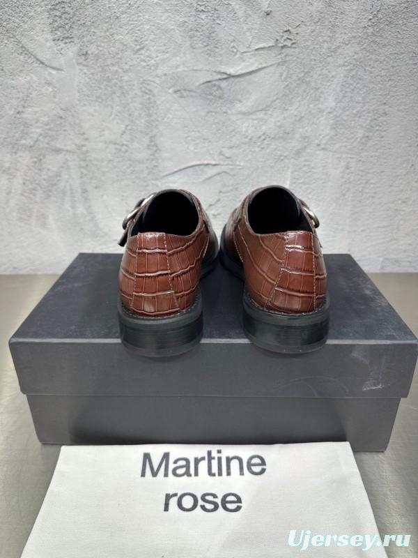 Adidas 2025 SS Square Toe Derby Shoes with Chain Buckle - KFY00420