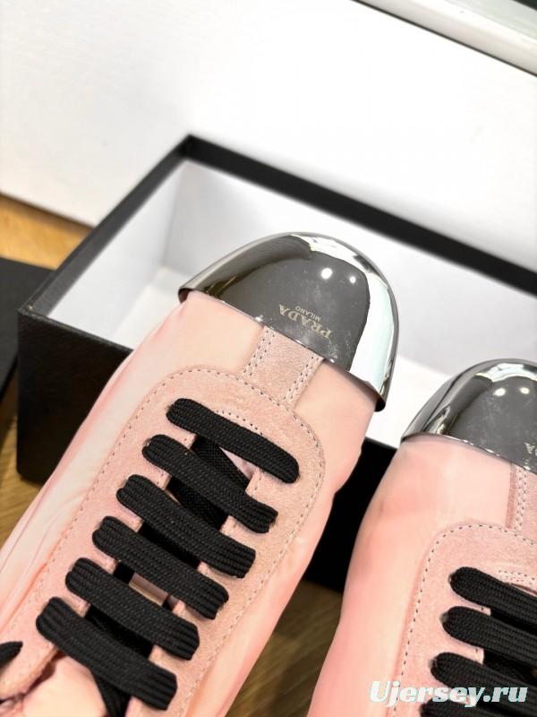 Prada 2025/SS Metal Toe Thin Sole Training Shoes Casual Shoes - LY00280