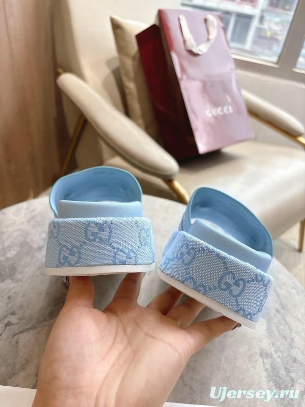 Gucci 8356-8 Women's Sandals with Horsebit Detail and Gold Hardware