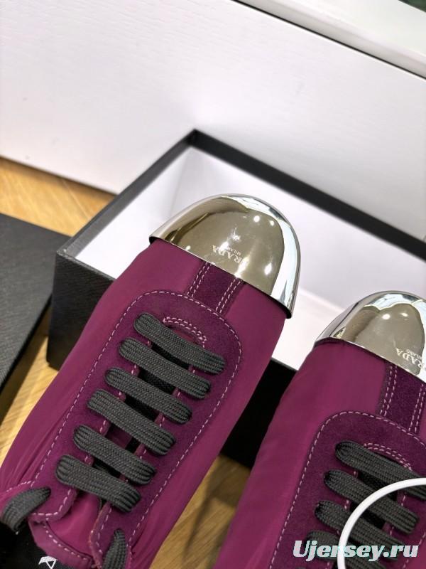 Prada 2025 SS Metal Toe Thin Sole Training Shoes Casual Shoes - LY00280