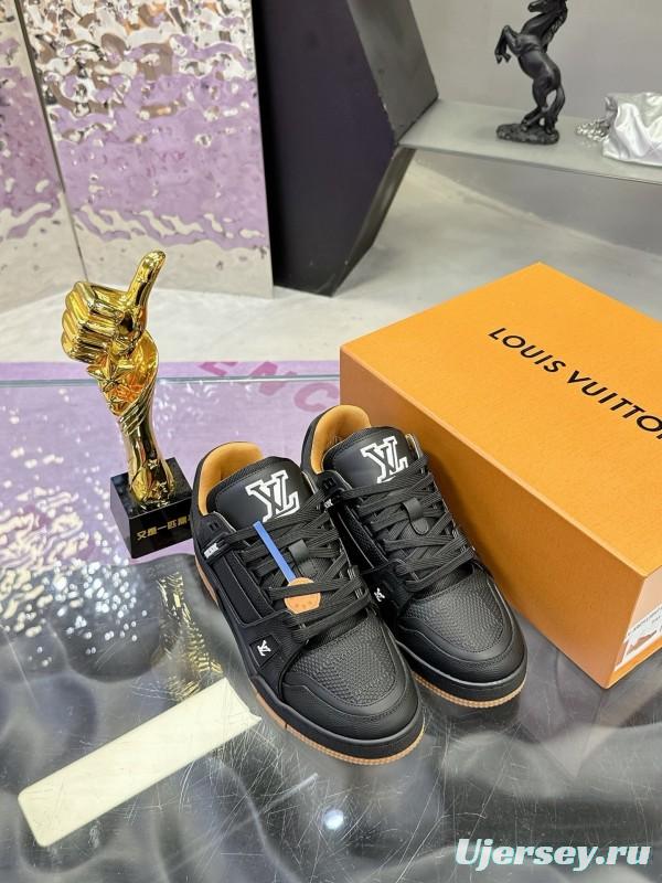 Louis Vuitton LV Trainer Maxi Sneakers with Monogram Details - AS00360