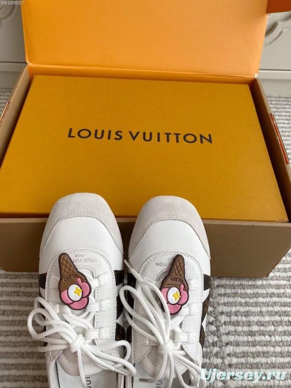 Louis Vuitton SNEAKERINA Ballet Sneakers Couple Edition with Chip - AS00350