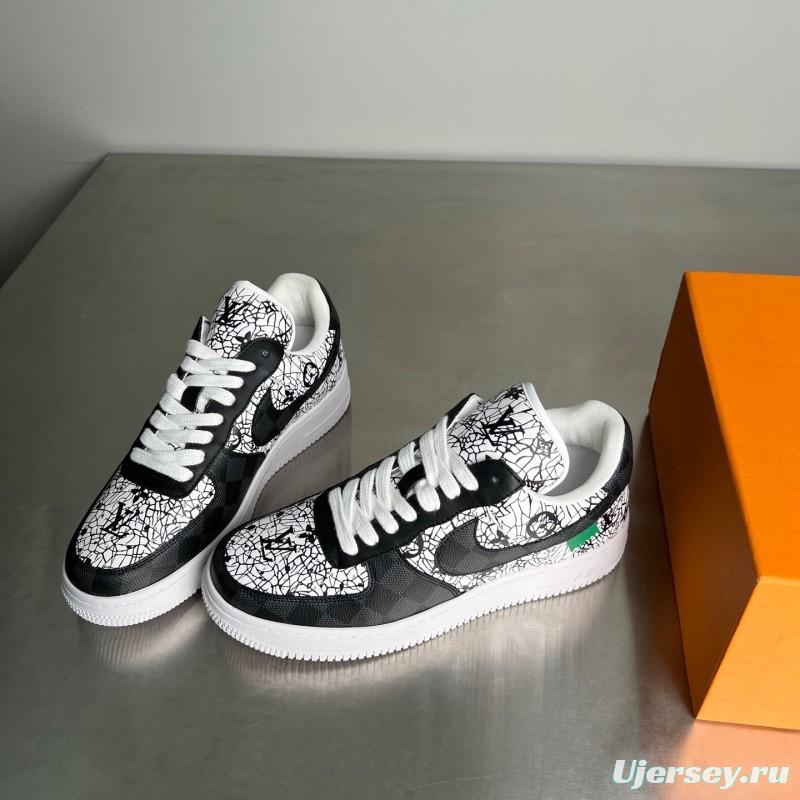 Nike Air Force Co-Branded Top Athletic Sneakers - YC