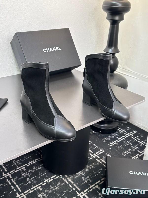 Chanel 2025 SS Short Boots Essential Fall Winter Fashion Item - LY00390