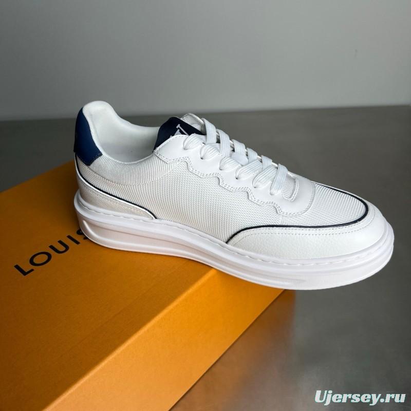 Lv Beverly Hills Low Top Fashion Sneakers Men's Shoes - YC