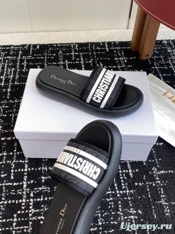 Dior Spring Summer 2025 Latest Lightweight Foam Sole Beach Sandals - KFY00260