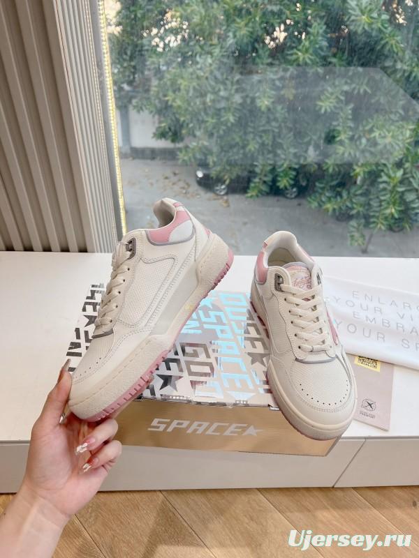 Golden Goose G411 Spring Summer Retro Running Shoes with Soft Sole - KFY00320