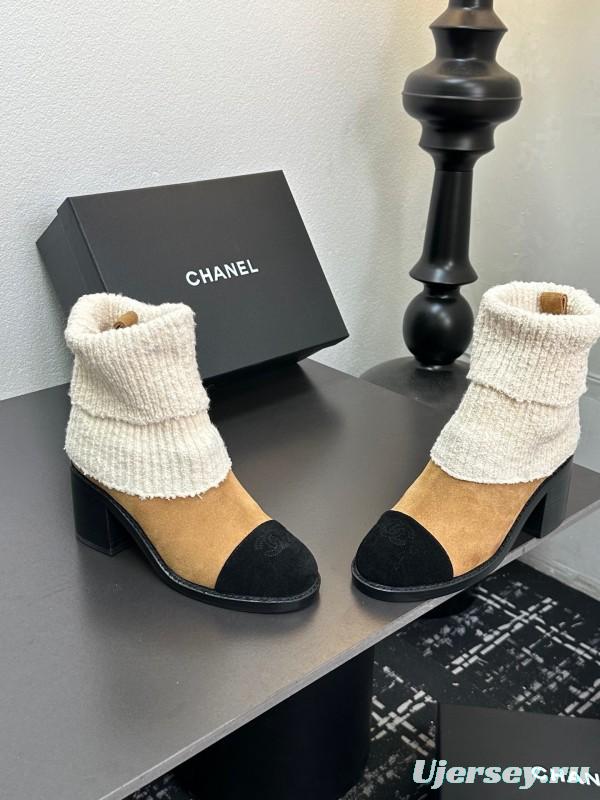 Chanel 2025 SS Short Boots Essential Fall Winter Item - LY00260