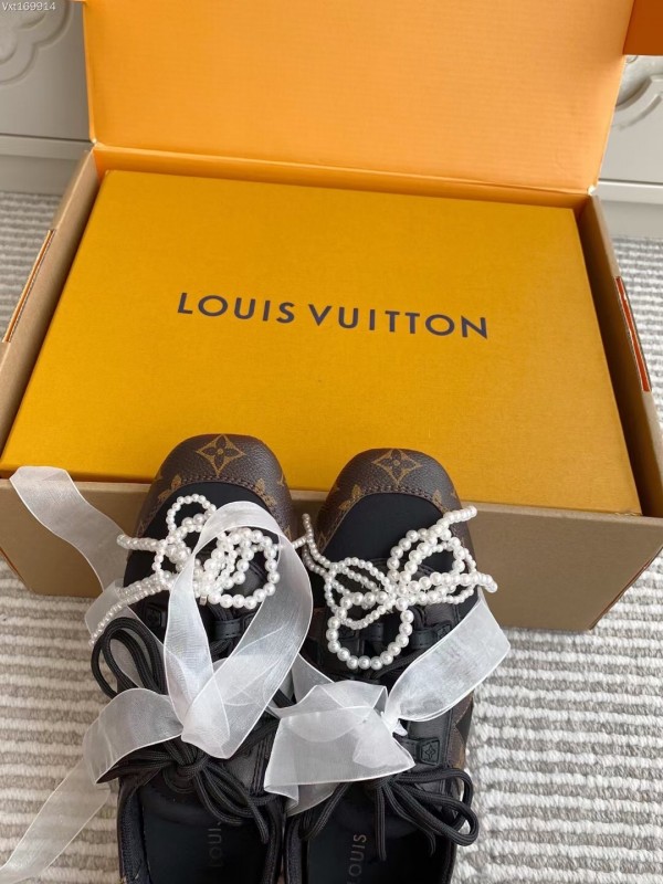 Louis Vuitton SNEAKERINA Ballet Sneakers Couple Edition with Chip - AS00350
