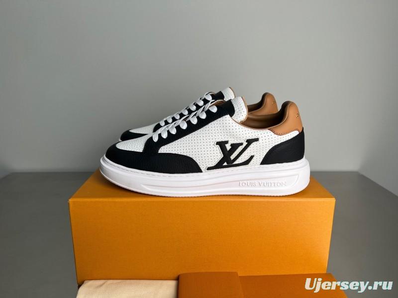 Lv Beverly Hills Low-Top Fashion Sneakers Men's Shoes - YC