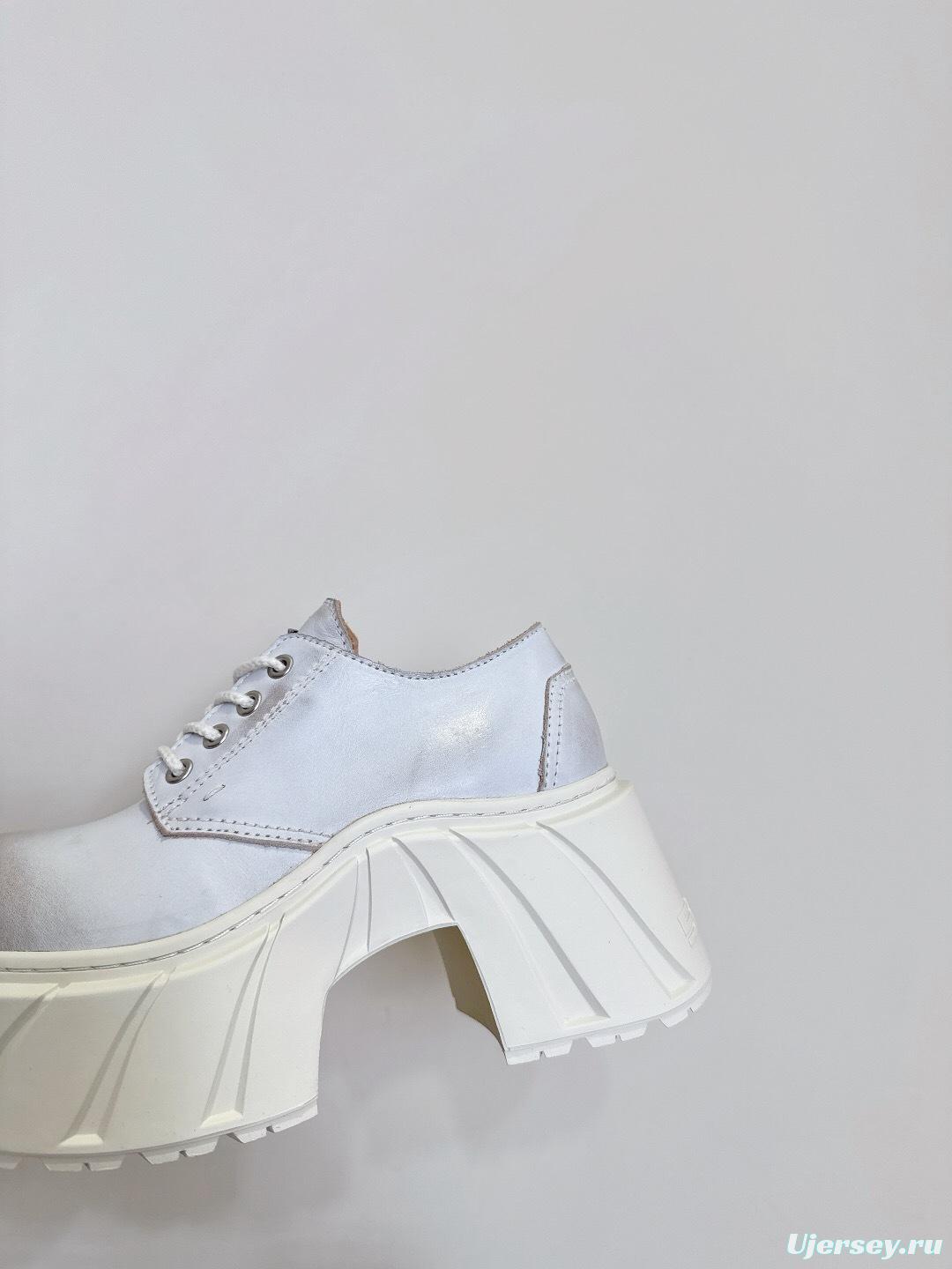 SMFK 2025SS Derby Shoes with Thick Sole Platform - LY00260