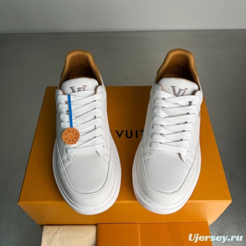 Louis Vuitton Beverly Hills Low-Top Fashion Sneakers Unisex Couple Style - YC