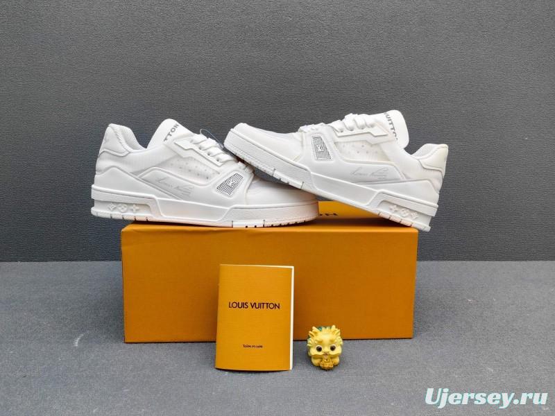 Lv Tarine Retro Basketball-Inspired Trainers - AS00400