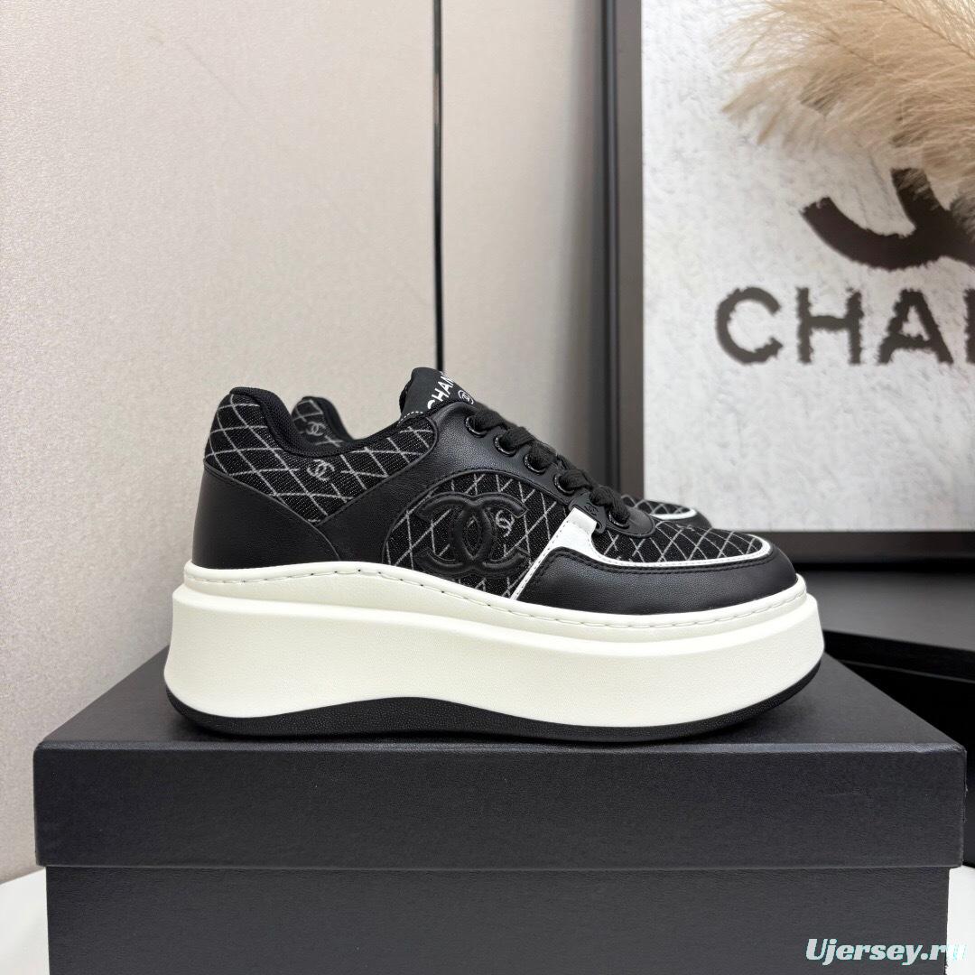 Chanel 2025 SS Panda Casual Sneakers - LY00340