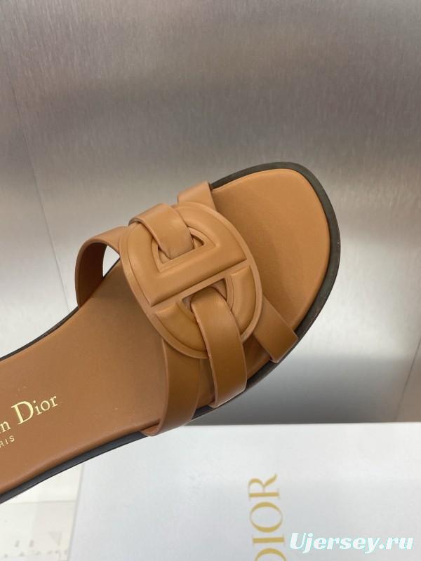 Dior D-Club Jelly Color Hollow Layered Cross Strap Women Sandals - KFY00280