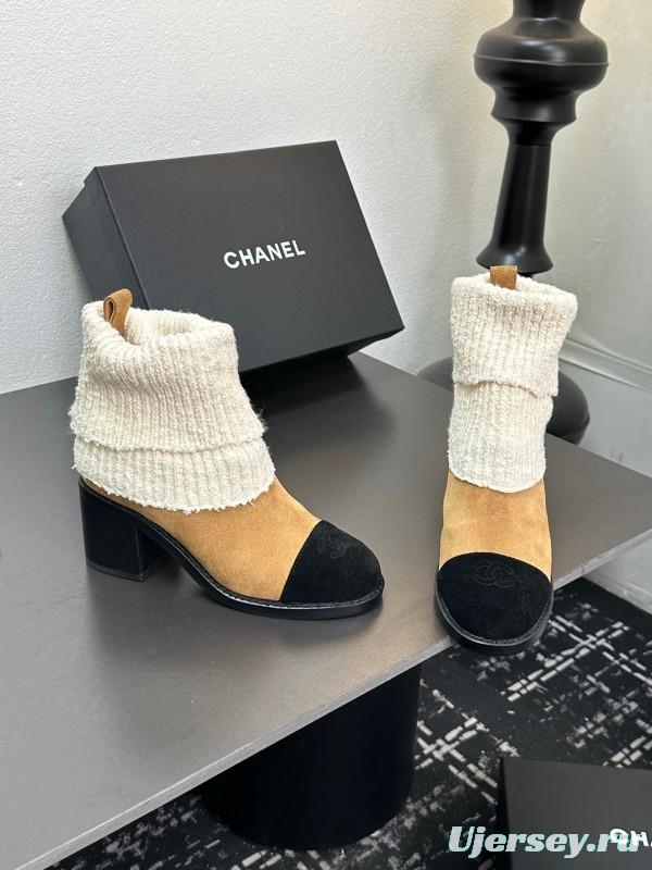 Chanel 2025 SS Short Boots Essential Fall Winter Item - LY00260