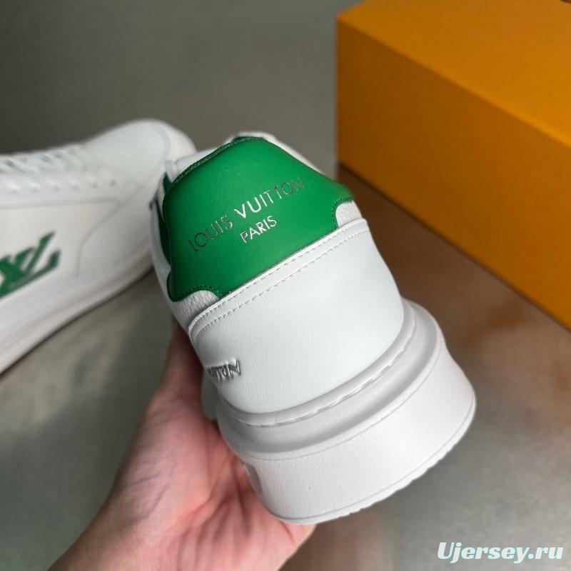 Lv Beverly Hills Low-Top Fashion Sneakers Men's Shoes - YC