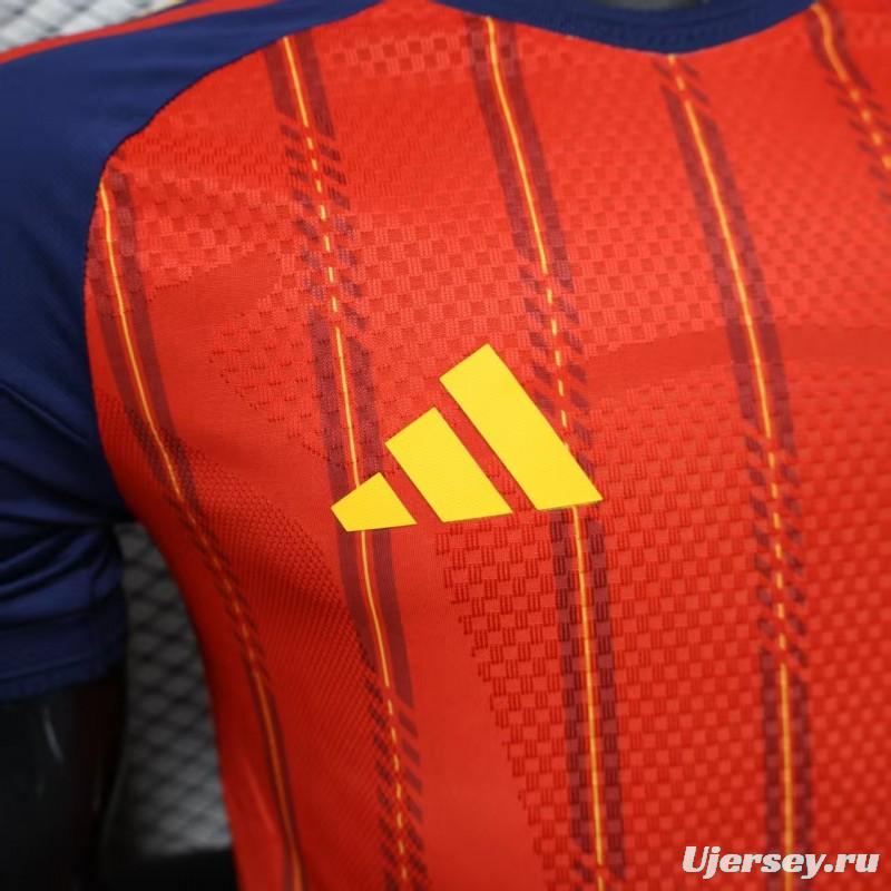 Player Version 2026 Spain Home Jersey