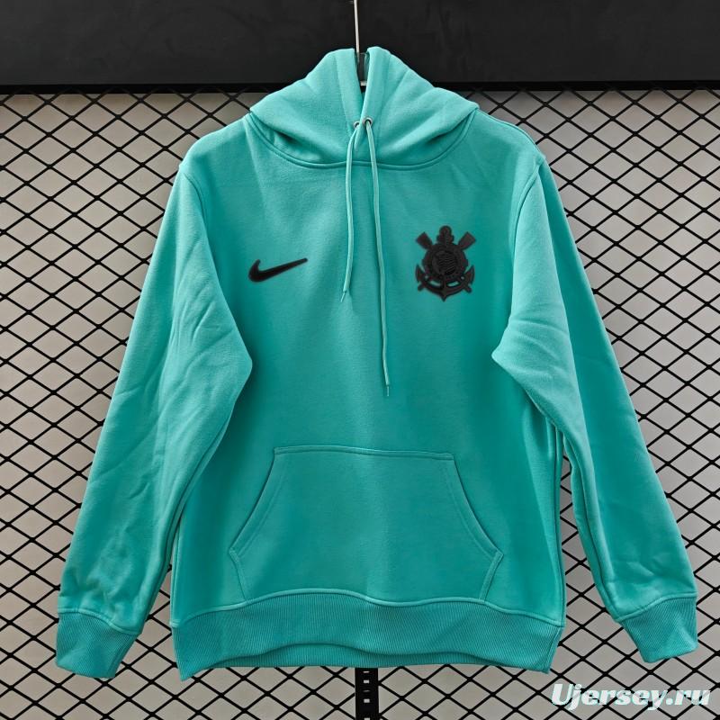 Player Version 25/26 Corinthians Black Full Zipper Jacket-9 Colors