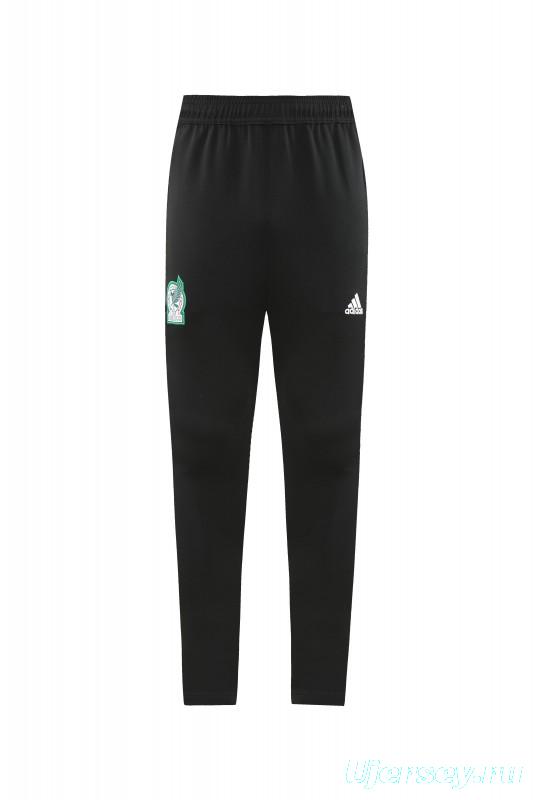 2025 Mexico Green Full Zipper Jacket+Long Pants