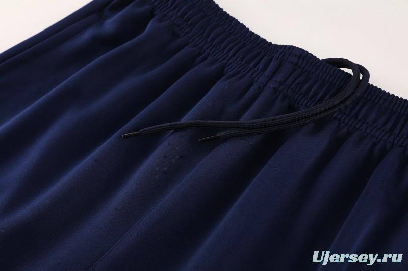 25/26 Napoli Blue/Black Full Zipper Jacket+Long Pants